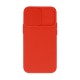 Camshield Soft Case Back Cover (iPhone 13) red