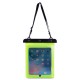 Waterproof Lanyard Αδιάβροχη Θήκη Tablet έως 13" (green)