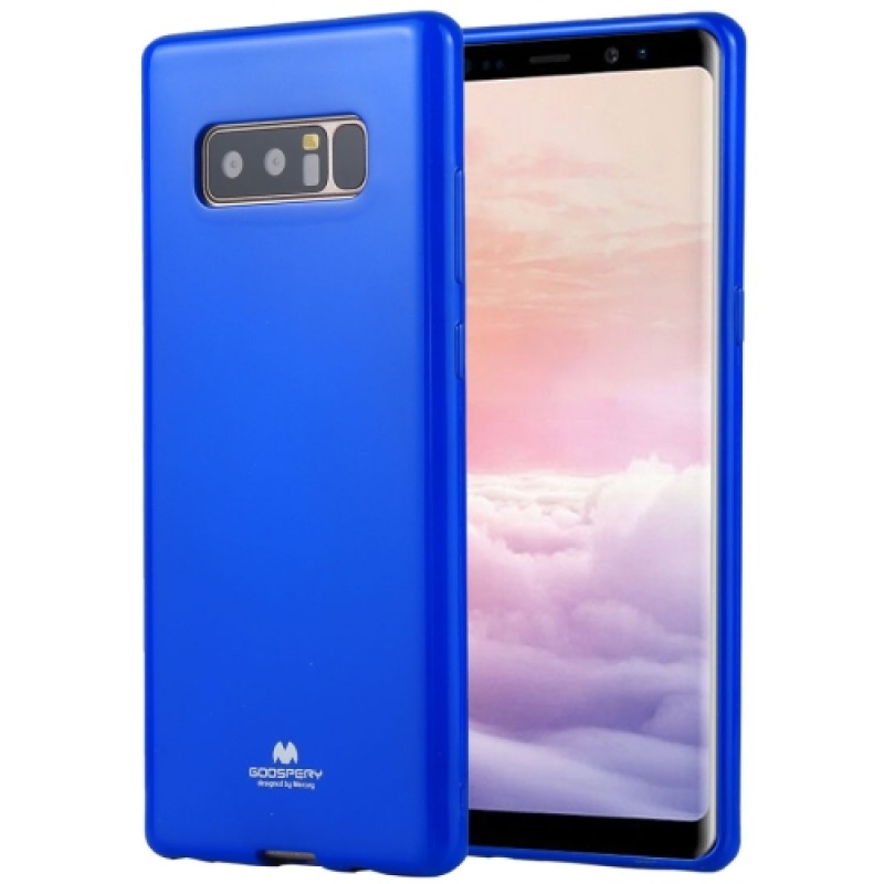 Goospery Jelly Case Back Cover (Samsung Galaxy Note 8) blue