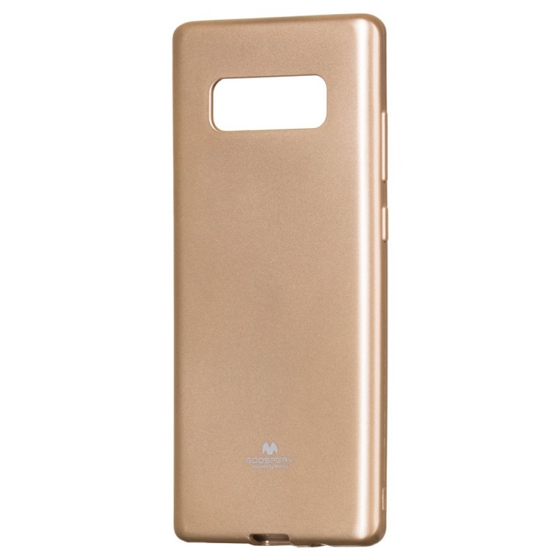 Goospery Jelly Case Back Cover (Samsung Galaxy Note 8) gold
