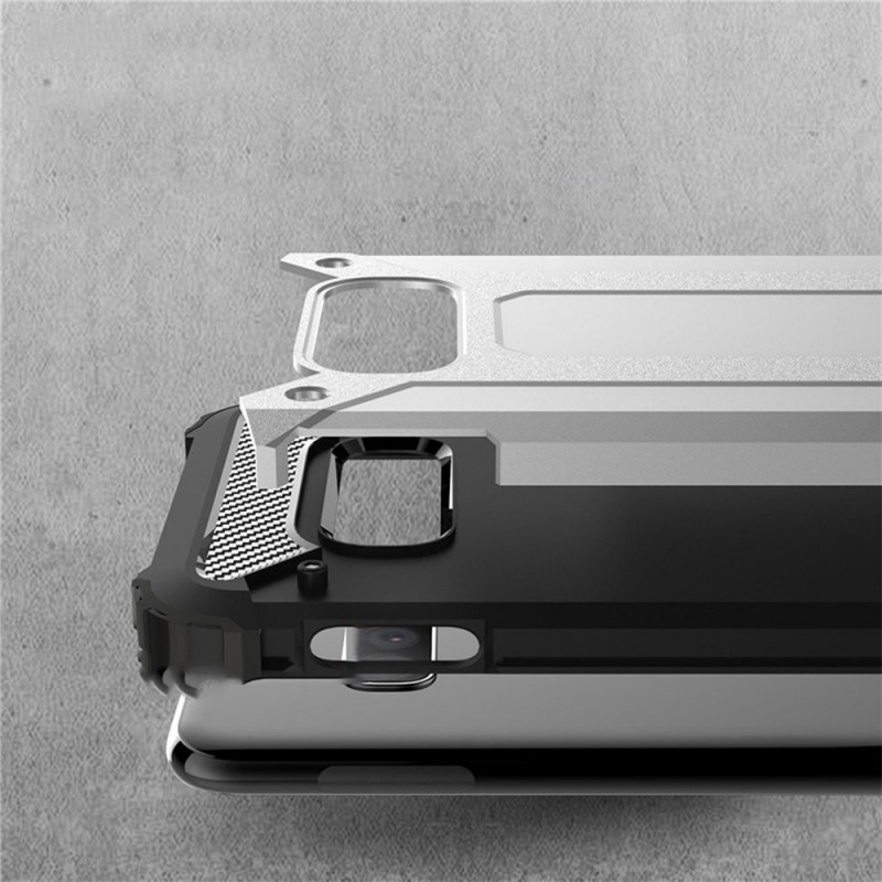Hybrid Armor Case Rugged Cover (Samsung Galaxy S10e) black