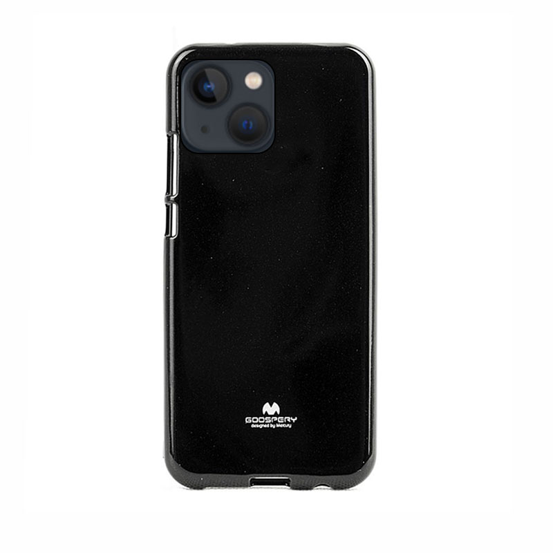Goospery Jelly Case Back Cover (iPhone 14) black