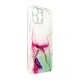 Marble Gel Design Case (iPhone 13) mint