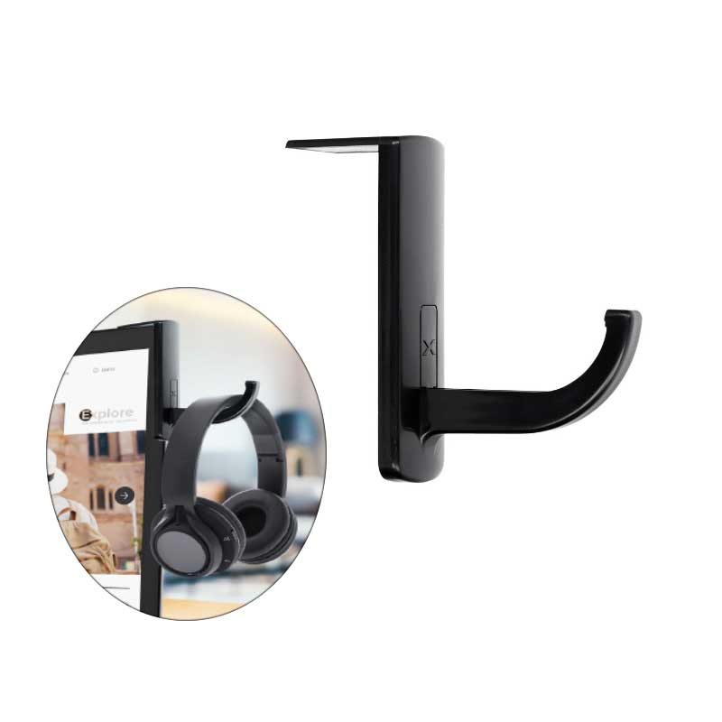 Headphone Holder For Monitor (black)