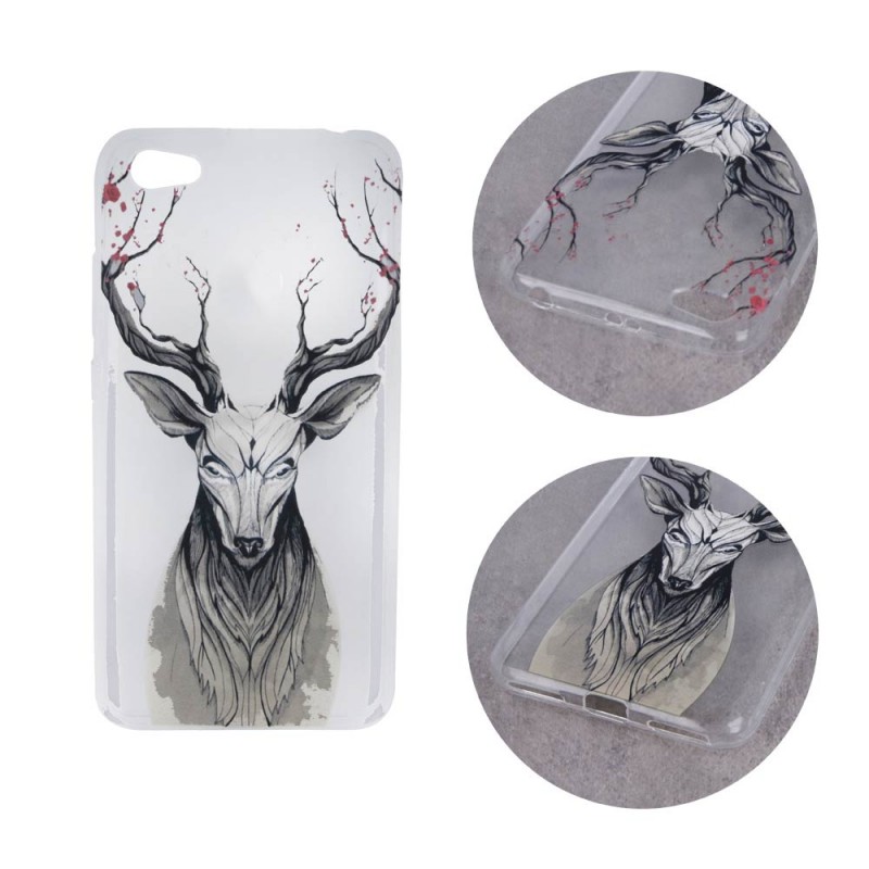 Trendy Deer Case Back Cover (Samsung Galaxy S8)