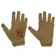 Winter Gloves Touch 2 σε 1 Striped and Fingerless (beige)