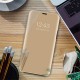 Clear View Case Book Cover (Samsung Galaxy A31) gold