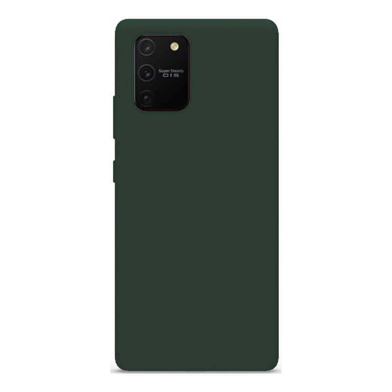 Soft Matt Case Back Cover (Samsung Galaxy S10 Lite) green