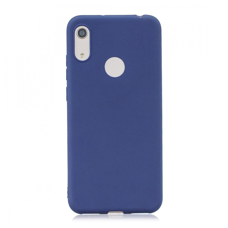 Soft Matt Case Back Cover (Huawei Y6s / Honor 8A) dark-blue