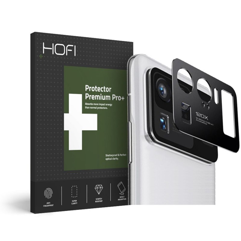 Hofi Metal Camera Styling Cover Prοtector (Xiaomi Mi 11 Ultra) black
