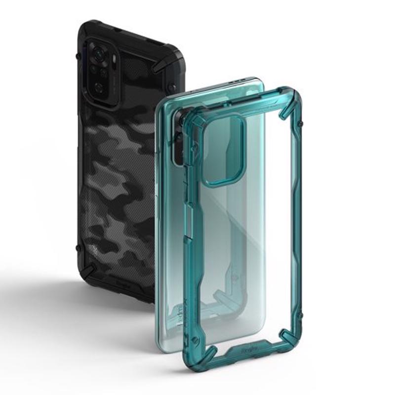 Ringke Fusion-X Back Case (Xiaomi Redmi Note 10 / 10S) green (FXXI0037)