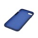 Silicone Soft Case Back Cover (Motorola Moto G200 5G) dark-blue