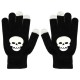 Winter Gloves με Δυνατότητα Touch (skull) black