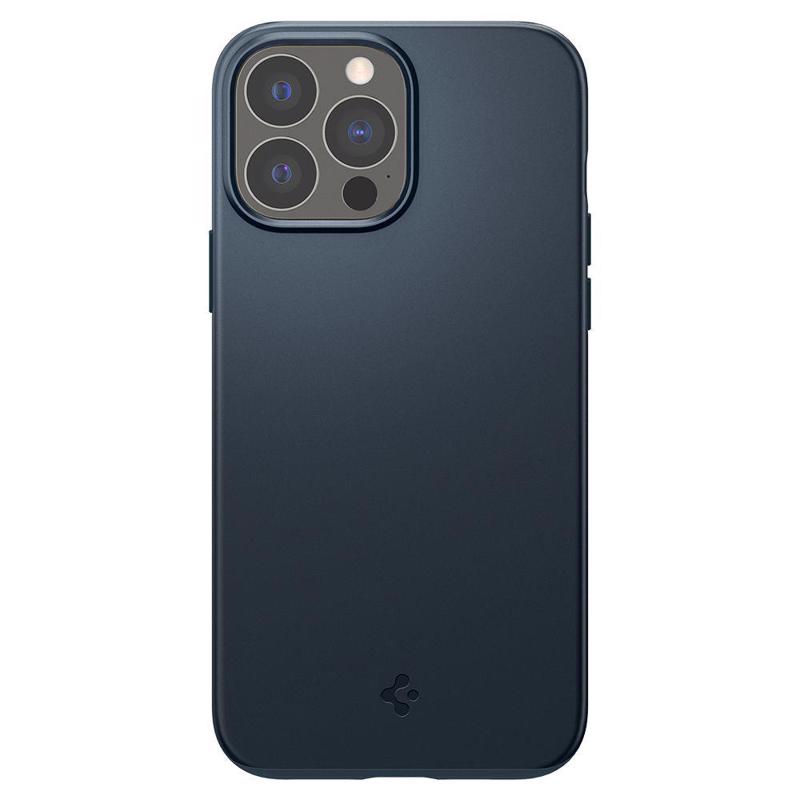 Spigen® Thin Fit™ ACS03192 Case (iPhone 13 Pro Max) metal slate blue