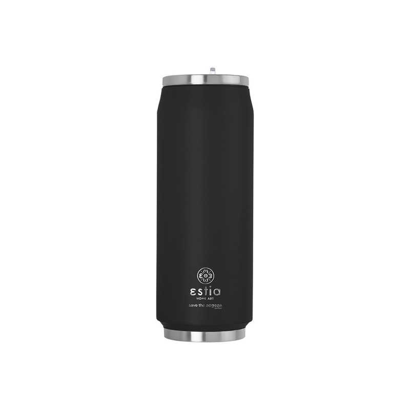 Estia Travel Cup 500ml Save Τhe Aegean (Midnight Black)