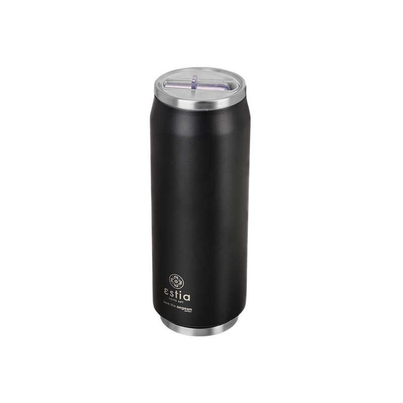 Estia Travel Cup 500ml Save Τhe Aegean (Midnight Black)