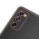 DUX DUCIS Yolo Elegant Leather Back Cover (Samsung Galaxy S20 FE) black