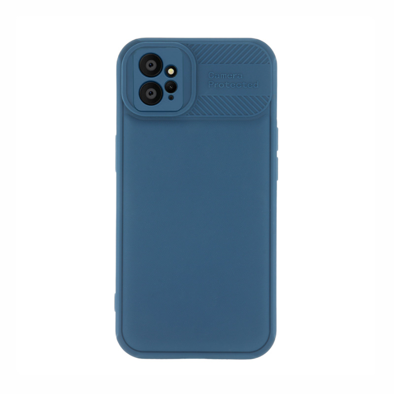Hybrid Lens Honeycomb Armor Back Cover Case (Xiaomi Redmi Note 12 4G) blue