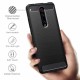 Carbon Case Back Cover (Samsung Galaxy A8 Plus 2018) black