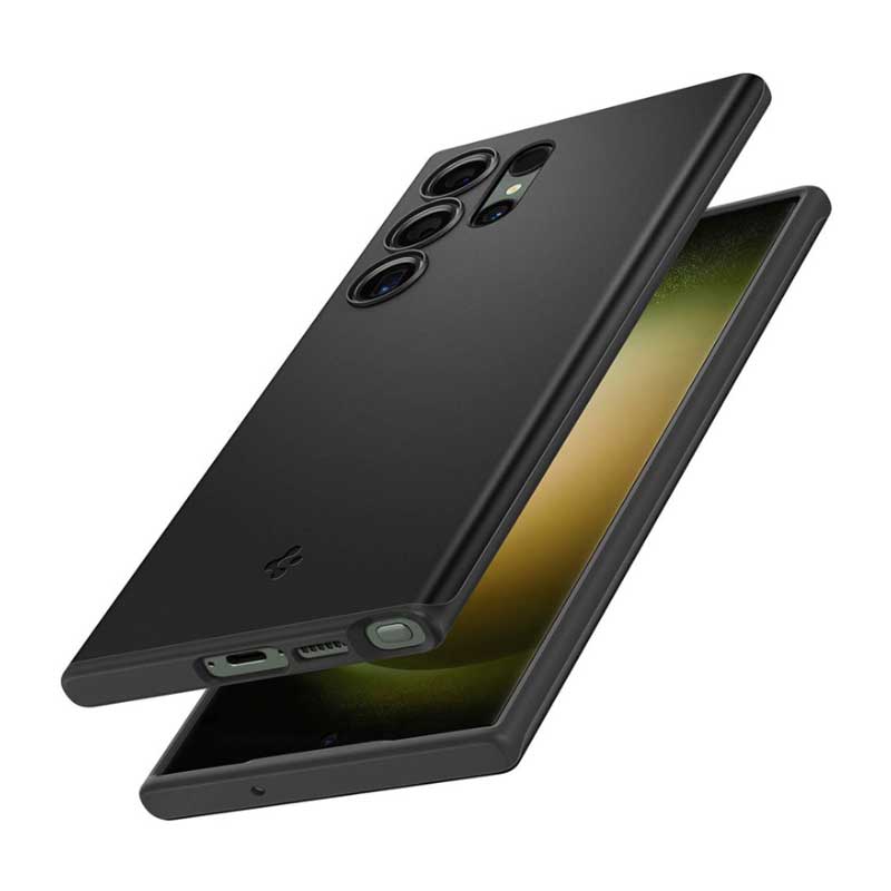 Spigen® Thin Fit™ ACS05609 Case (Samsung Galaxy S23 Ultra) black