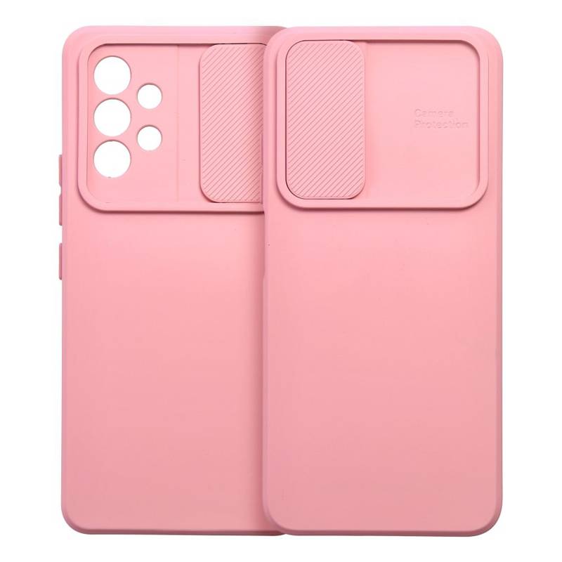 Forcell Cam Slider Case Back Cover (Samsung Galaxy A13 5G / A04S) light-pink