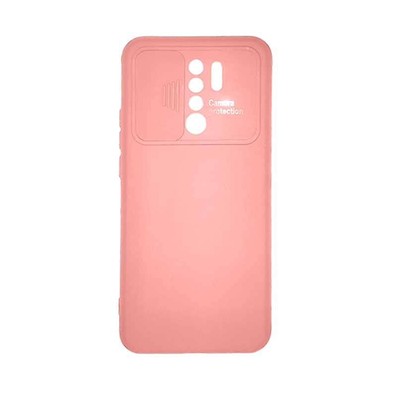 Nexeri Cam Slider Case Back Cover (Xiaomi Redmi 9) peach