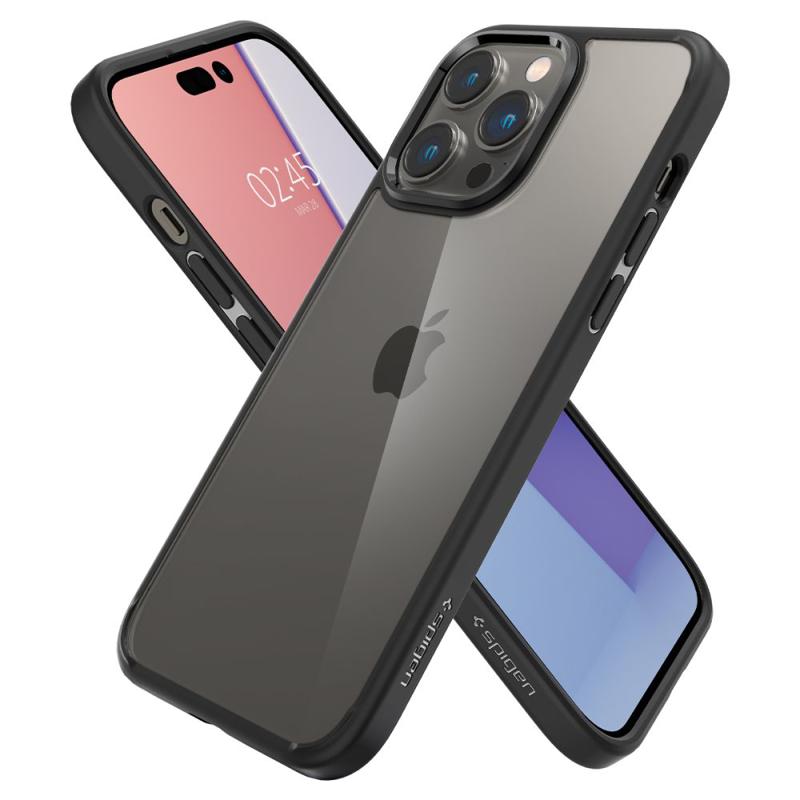 Spigen® Ultra Hybrid™ ACS04817 Case (iPhone 14 Pro Max) matte black