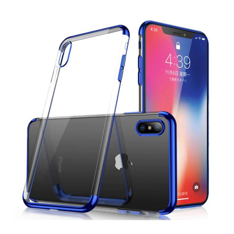 Clear Electroplating Case Back Cover (Xiaomi Mi Note 10 / 10 Pro) blue