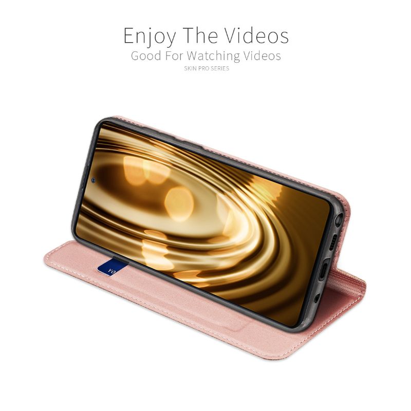 DUX DUCIS Skin Pro Book Cover (Samsung Galaxy Note 10 Lite) rose gold