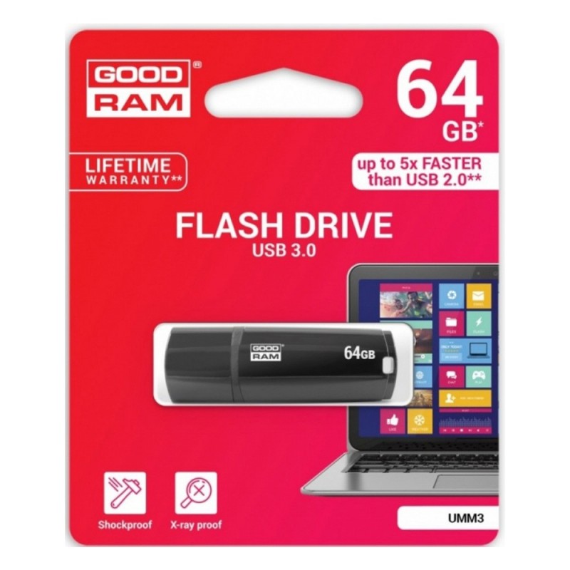 Goodram UMM3 Pendrive 64GB USB 3.0 black