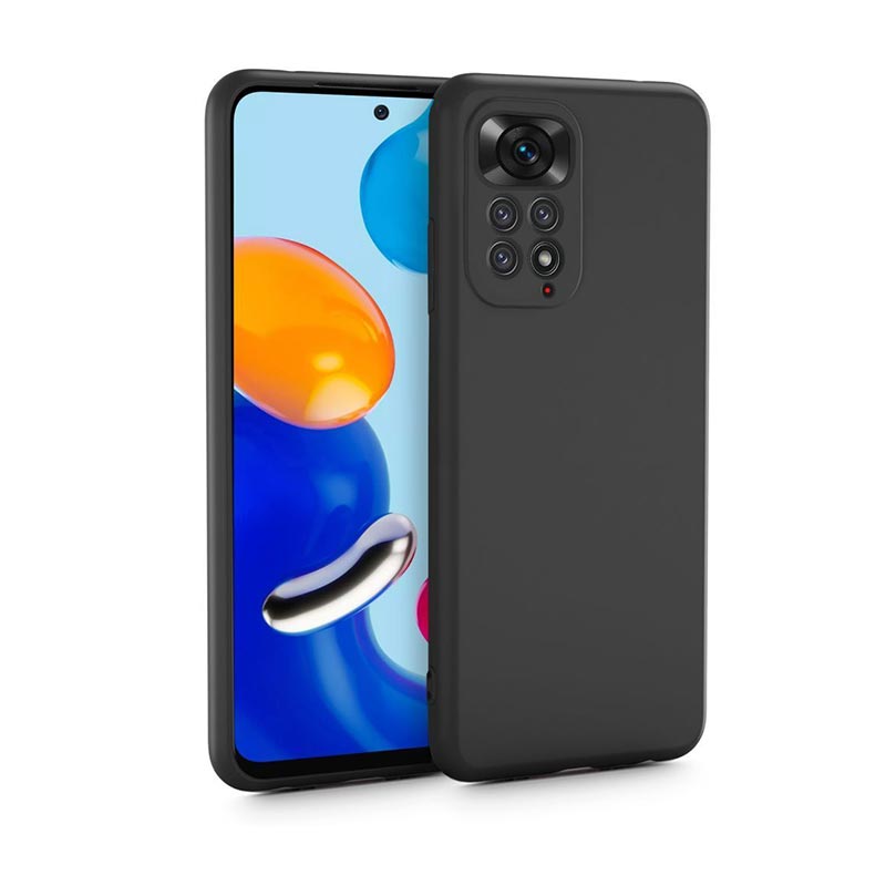 Soft Matt Case Back Cover (Xiaomi Redmi Note 11 Pro 5G / 4G) black