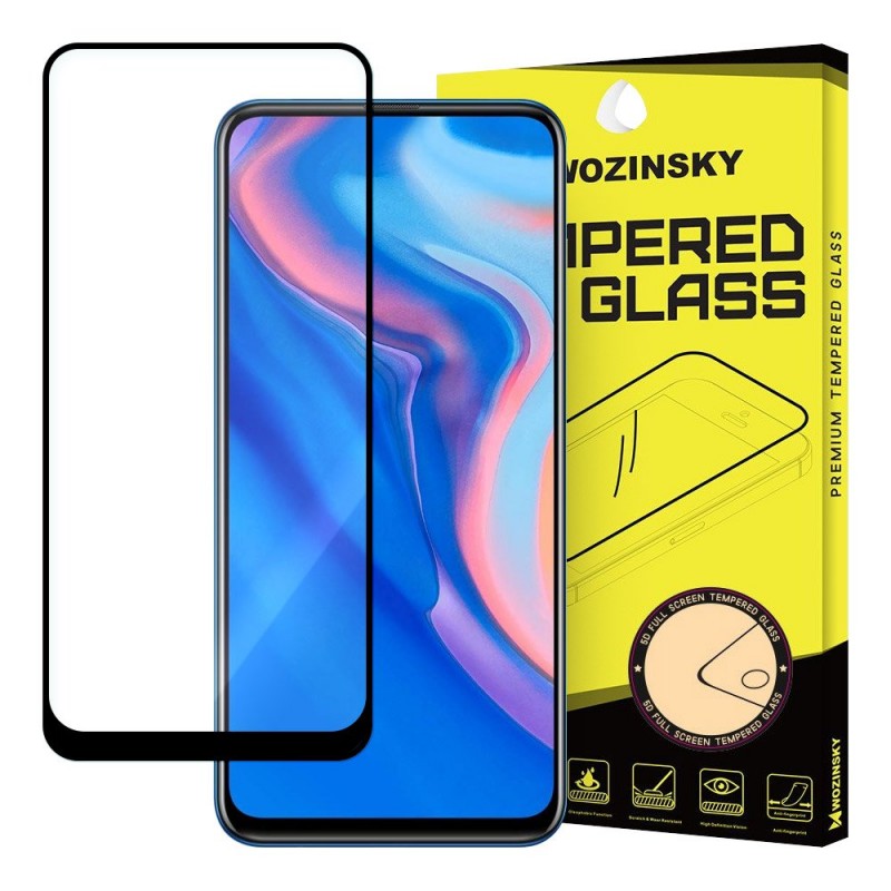 Wozinsky Tempered Glass Full Glue And Coveraged (Huawei P Smart Z / P Smart Pro / Honor 9X) black