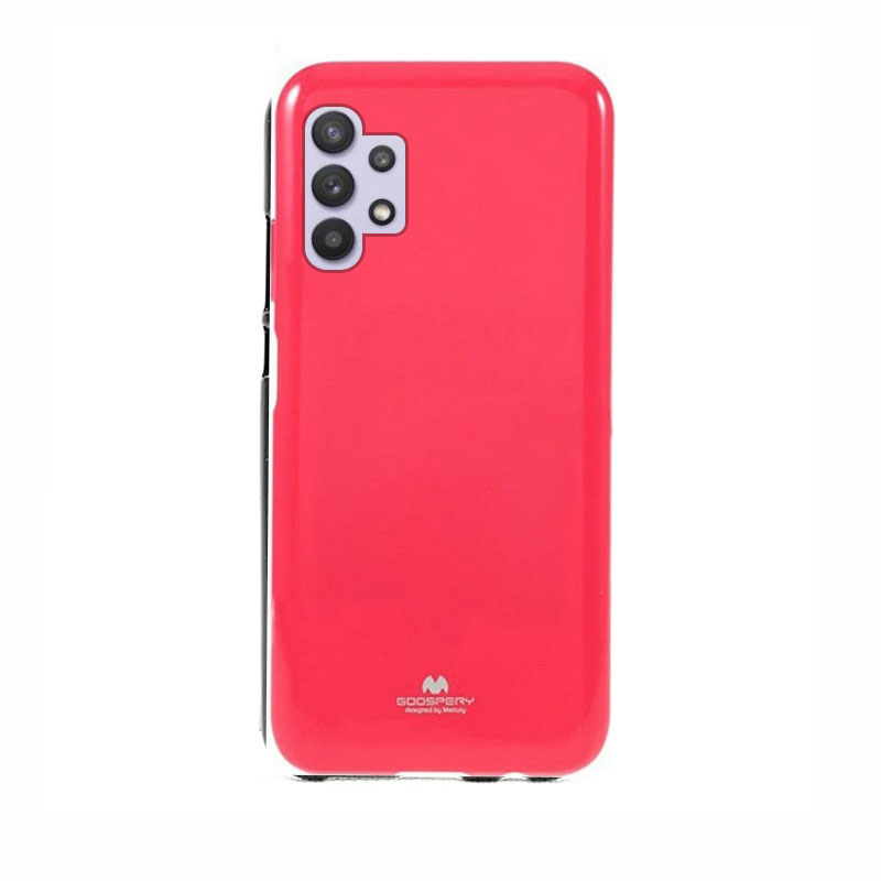 Goospery Jelly Case Back Cover (Samsung Galaxy A32 5G) pink