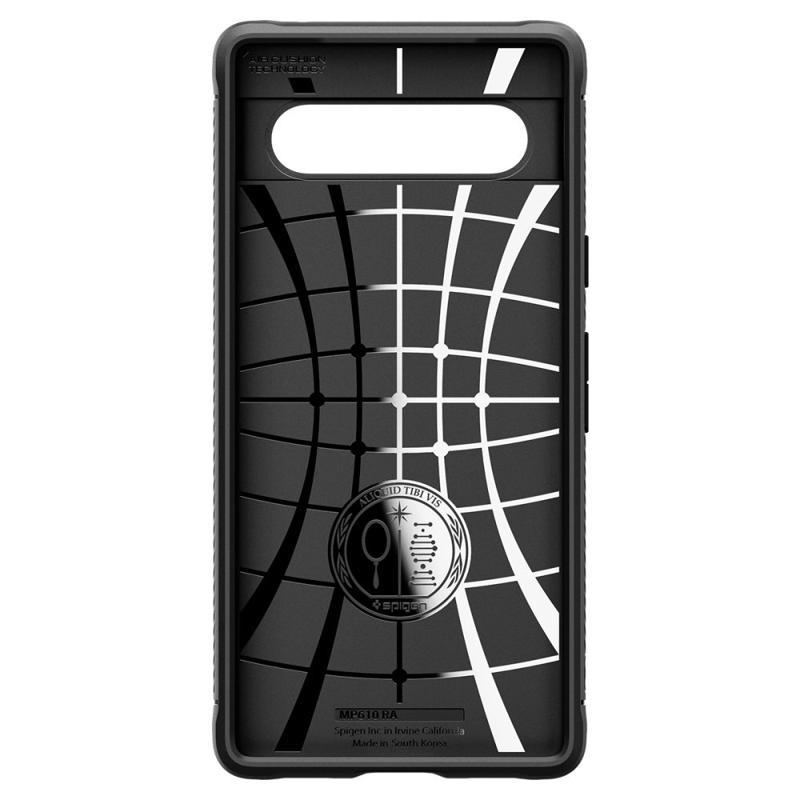 Spigen® Rugged Armor™ ACS05816 Case (Google Pixel 7A) matte black