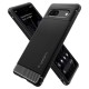 Spigen® Rugged Armor™ ACS05816 Case (Google Pixel 7A) matte black