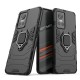 Finger Ring Rugged Case Back Cover (Realme GT Neo 3) black