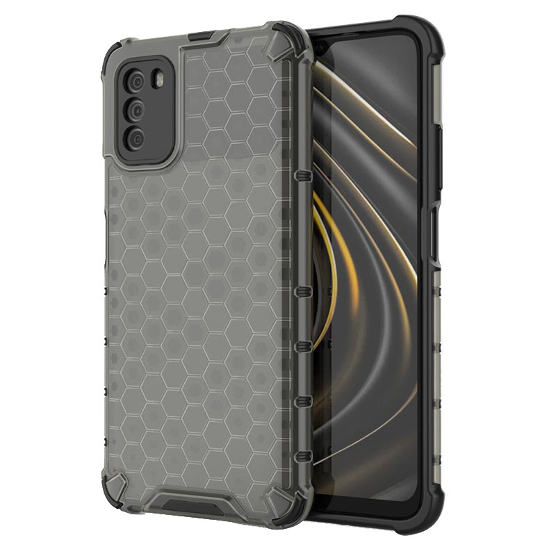 Honeycomb Armor Shell Case (Xiaomi Poco M3 / Redmi 9T) black