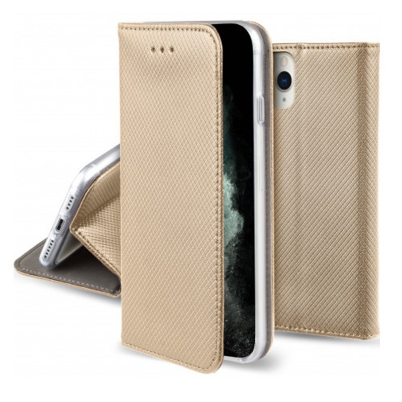 Smart Magnet Book Cover (iPhone 11 Pro) gold
