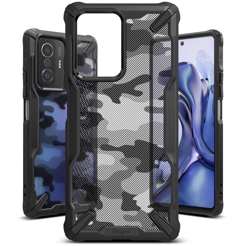 Ringke Fusion-X Camo Back Case (Xiaomi 11T / 11T Pro) Camo black