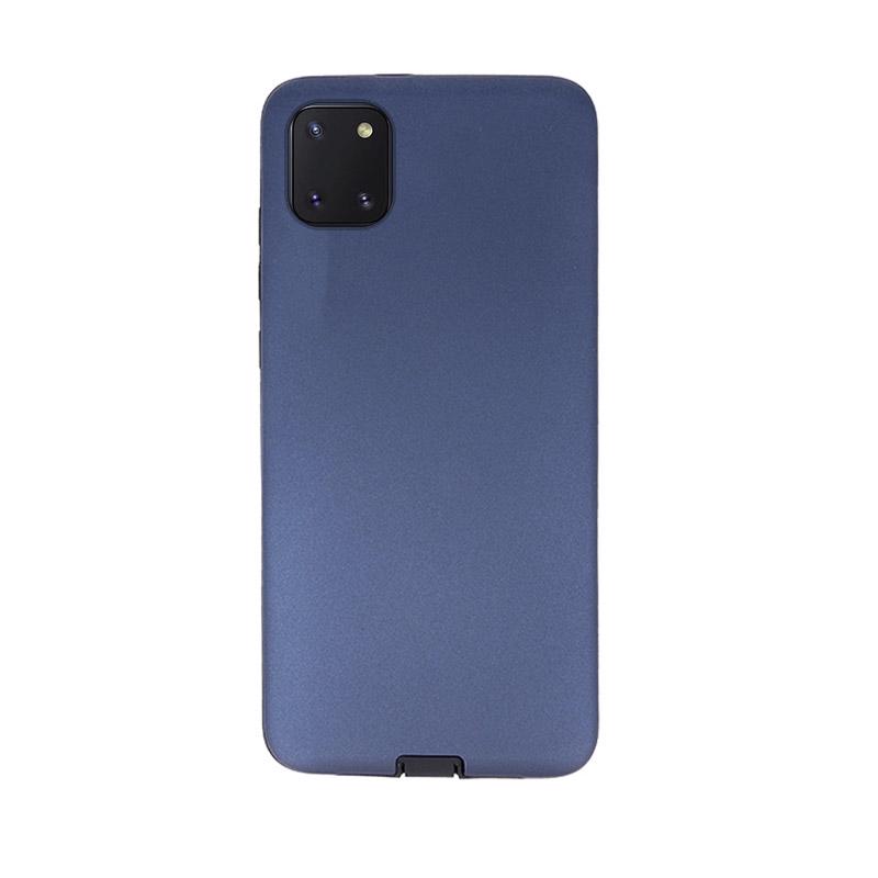 Defender Smooth Back Cover Case (Samsung Galaxy Note 10 Lite) dark-blue