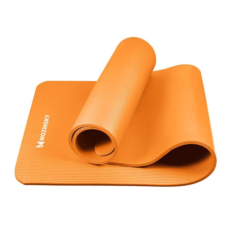Wozinsky Στρώμα Γυμναστικής Αντιολισθητικό με Χειρολαβή 181cm x 63cm x 1cm (WNSP-OR) orange