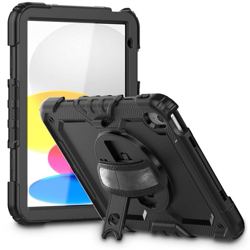 Tech-Protect Solid 360 Back Cover Shock Proof Case (iPad 10.9 2022) black
