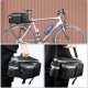 Wozinsky Bicycle Bag για σχάρα με λουράκι ώμου και θήκη για μπουκάλι 6L (WBB3BK)