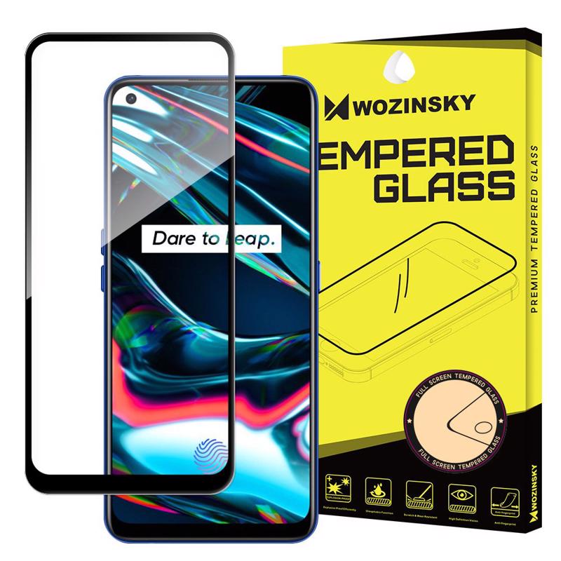 Wozinsky Tempered Glass Full Glue And Coveraged (Realme 7 Pro) black