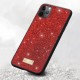 Sulada Dazzling Glitter Case Back Cover (iPhone 12 Mini) red