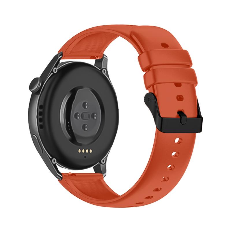 Strap One Line Λουράκι Σιλικόνης (Huawei Watch GT 3) (46mm) orange