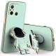 Astronaut 3D Silicone Back Cover Case (Xiaomi Redmi 12C) mint