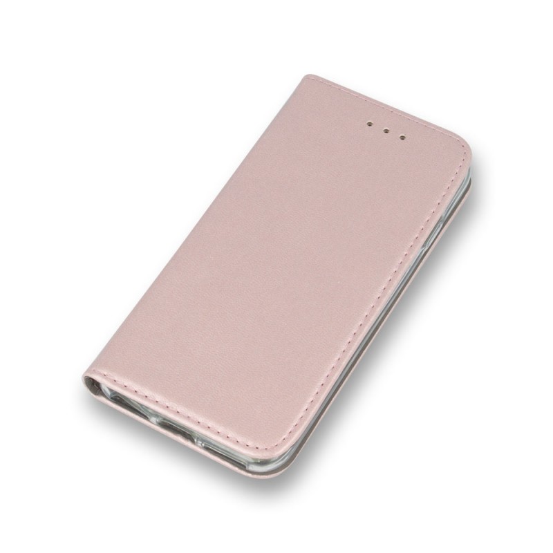 Smart Magnetic Leather Book Cover (Samsung Galaxy S20) rose gold