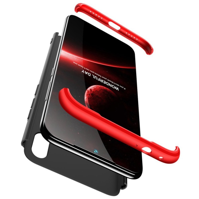 GKK 360 Full Body Cover (Samsung Galaxy A40) black-red