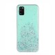 Star Glitter Shining Armor Back Cover (Samsung Galaxy A02S) blue